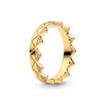 Pandora Geometric Crown Ring 168033CZ