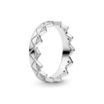 Pandora Exotic Crown sterling silver ring 198033CZ