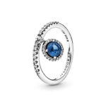 Pandora Ring with Round Brilliant Pendant 198491C01