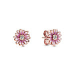 Pandora Pink Daisy Flower Stud Earrings 288773C01