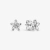 Pandora Sparkling Snowflake Stud Earrings 299239C01-EI