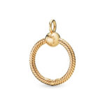 Pandora Moments Medium O Pendant 368296-M 34mm