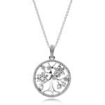 Pandora Dazzling Family Tree Necklace 390384CZ