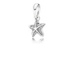 Pandora Tropical starfish, with zircons 390403