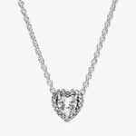 Pandora Elevated Heart Necklace 398425C01