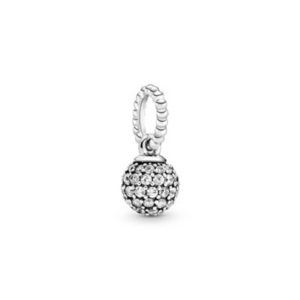 Pandora Pavé Ball Pendant 398690C01