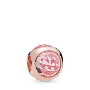 Pandora Radiant droplet, pink mist crystals 782095NPM