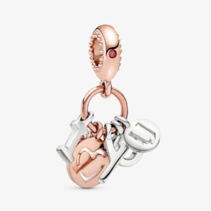 Pandora I Love You Letters Dangle Charm 786596