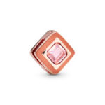 Pandora Reflexions ™ Sparkly Pink Square Bra Charm 787888NPO