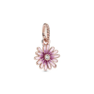 Pandora Pink Daisy Flower Dangle Charm 788771C01