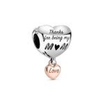 Pandora Love You Mom Heart Charm 788830C00
