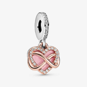 Pandora Sparkling Infinity Heart Dangle Charm 788878C01