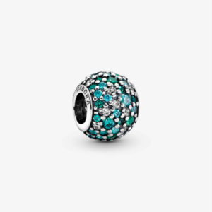 Pandora Ocean Mosaic Pavé Ball Charm 791261MCZMX