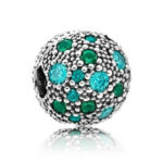Pandora Green Cosmic Stars Charm 791286MCZMX