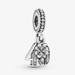 Pandora 40th Celebration Dangle Charm 791288CZ