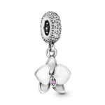 Pandora Orchid, light purple cz and radiant orchid glaze 791554EN12