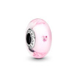 Pandora Pink Heart Murano Charm 791632
