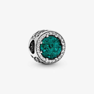 Pandora Sparkling Sea Green Charm 791725NSG