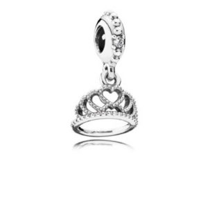 Pandora Heart Tiara pendant charm 791738CZ