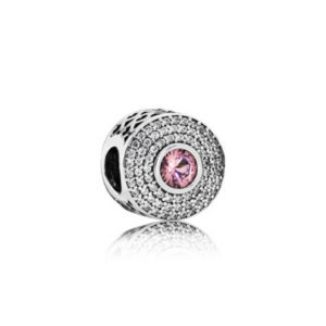 Pandora Radiant splendor, subtle pink crystal and clear cz 791763
