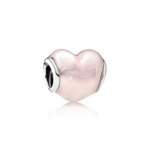 Pandora Sweet heart, cotton candy enamel 791886