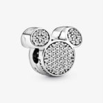 Pandora Disney Mickey Mouse Ears Pave Clip Charm 791931CZ