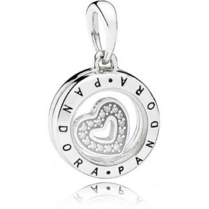 Pandora  Floating Locket Pendant Charm 792019CZ