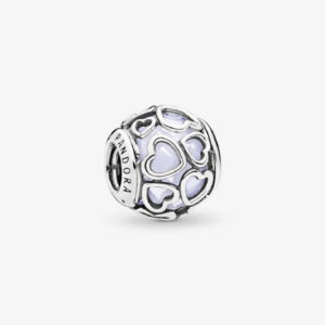 Pandora Covered in love, opalescent white crystal 792036B
