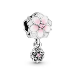 Pandora Magnolia Bloom Pendant Charm 792077PCZ
