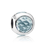 Pandora Aqua Blue Radiant Droplet Charm 792095HU