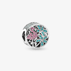 Pandora Sterling silver charm Tropical Flamenco 792117