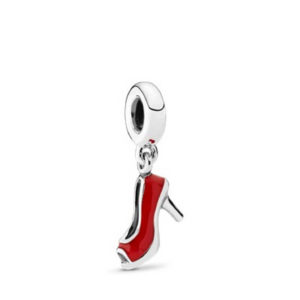 Pandora High-heeled shoe, red enamel 792154