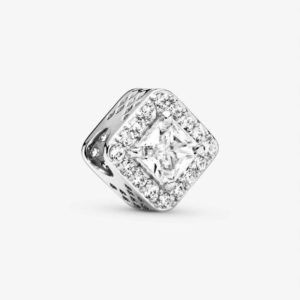 Pandora Square Sparkle Halo Charm 796206CZ