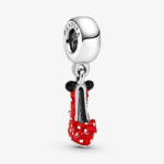 Pandora Disney Minnie Mouse Red Shoe Pendant Charm 796336ENMX
