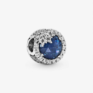 Pandora Blue Dazzling Snowflake Charm 796358NTB