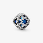 Pandora Square Blue Star Charm 796360