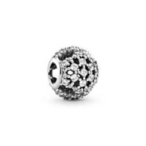 Pandora Snow flurry, clear cz 796378
