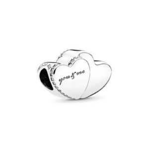 Pandora Two Hearts Charm 796560CZ