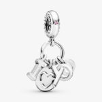 Pandora I Love You Letters Dangle Charm 796596FPC