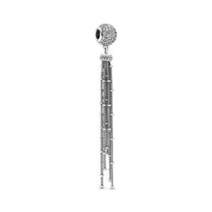 Pandora Sterling silver charm Enchanted Tassel 797018CZ