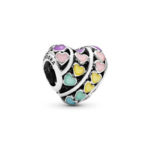 Pandora Rainbow Hearts Charm 797019ENMX