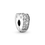 Pandora Heart Clip Charm in Transparent Pavé 797020CZ