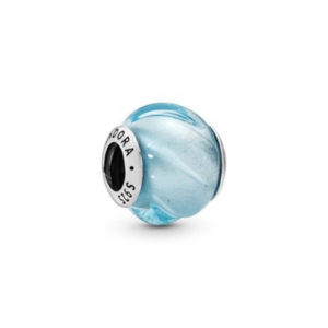 Pandora Aqua Blue Waves Charm 797098NAB