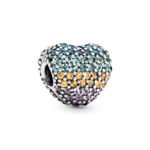 Pandora Clip in sterling silver Open my Heart 797221nrpmx