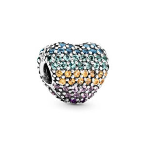 Pandora Clip in sterling silver Open my Heart 797221nrpmx