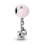Pandora Elephant & Pink Balloon Dangle Charm 797239en160