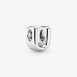 Pandora Letter U Alphabet Charm 797475