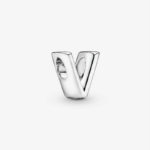 Pandora Letter V Alphabet Charm 797476