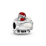 Pandora Santa Claus Rocket Charm 797511ENMX