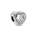 Pandora Sparkling Clear Heart Charm 797608CZ